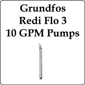 Grundfos Redi Flo 3 10 GPM (10SQE) Pumps